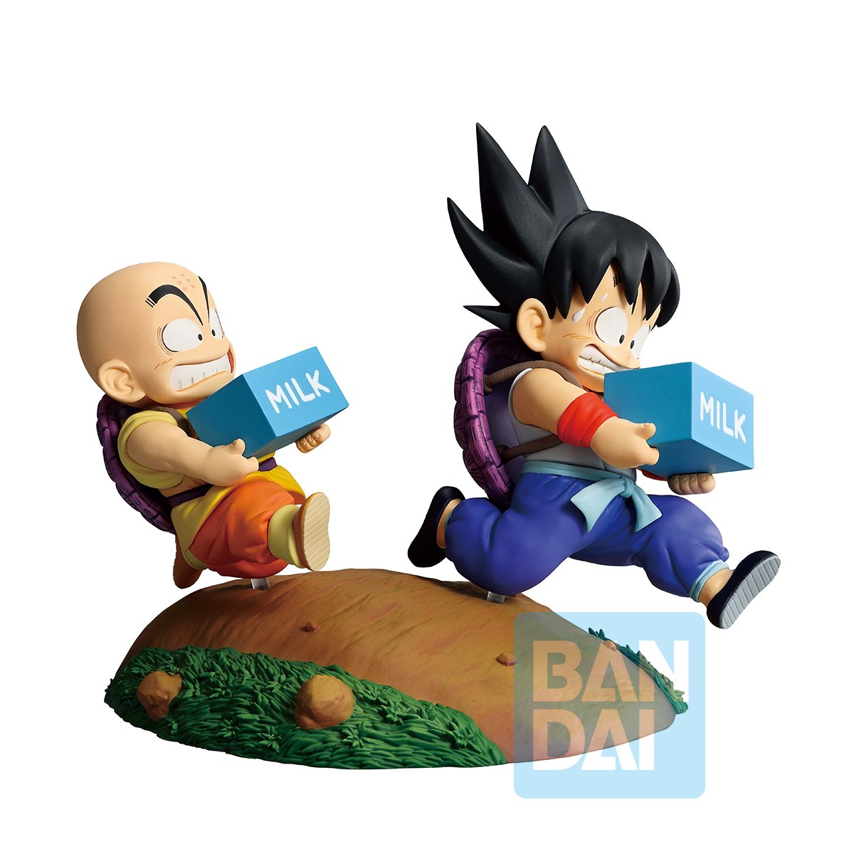 DRAGON BALL - Son Goku & Krillin - Figurine Fantastic Adventure 2 12cm - Toys Legacy Collection