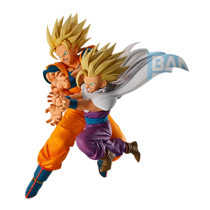 DRAGON BALL Z - Son Goku & Son Gohan - Figurine Spectacle Battle 18cm - Toys Legacy Collection