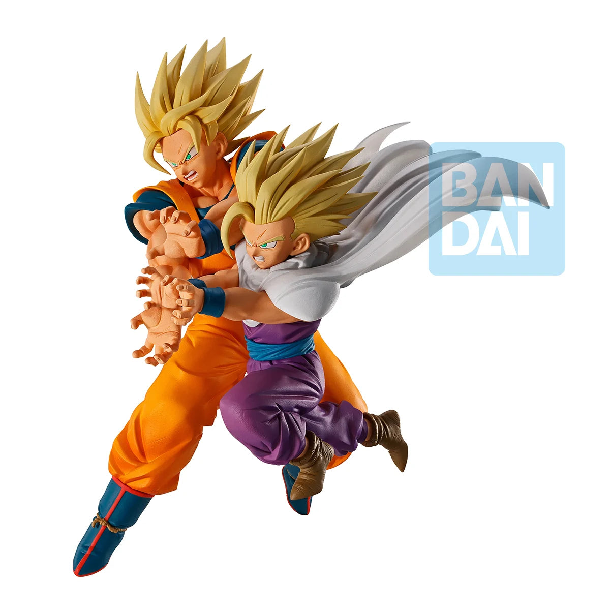 DRAGON BALL Z - Son Goku & Son Gohan - Figurine Spectacle Battle 18cm - Toys Legacy Collection