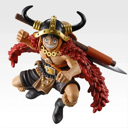 Figurine Luffy Giant Bash!! Vol.1 de 13 cm de Bandai, personnage de la série One Piece, montrée en position dynamique.