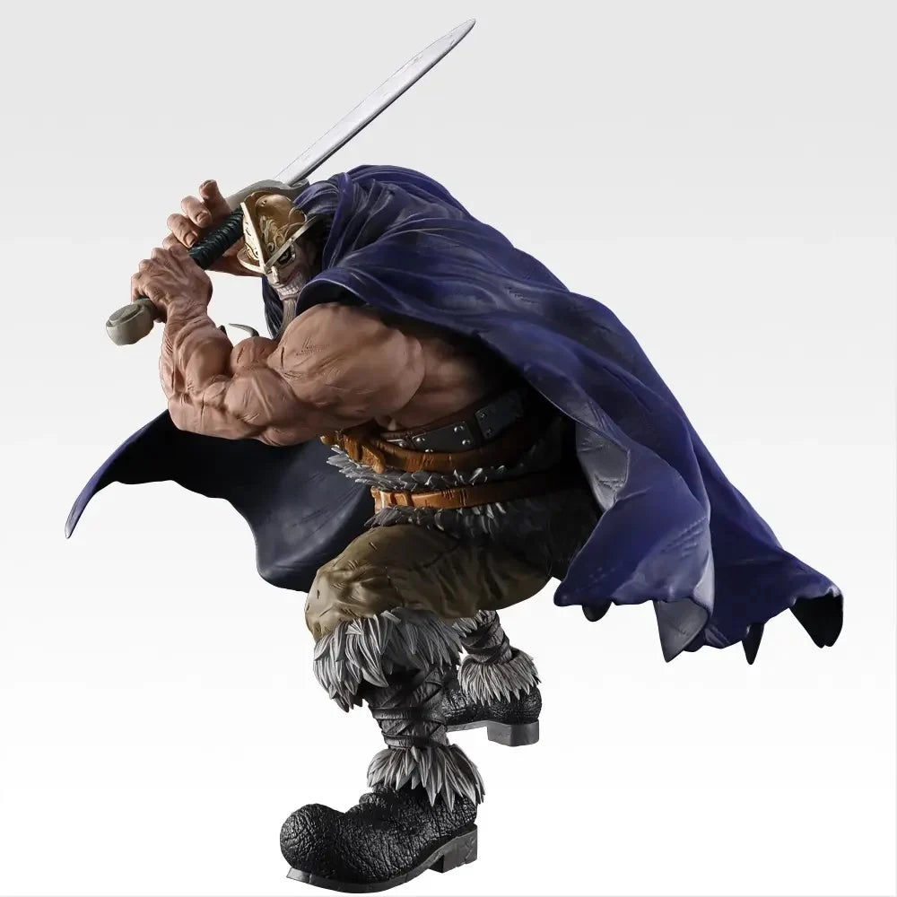 Figurine Bandai de Dorry de One Piece, personnage géant de 21 cm dans la série Giant Bash!!, position détaillée.