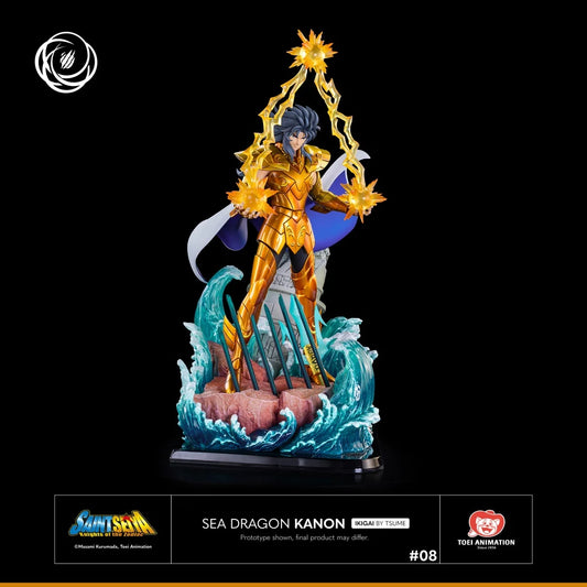 SAINT SEIYA - Sea Dragon Kanon -Statue Ikigai Résine 1/6 By Tsume 45cm - Toys Legacy Collection