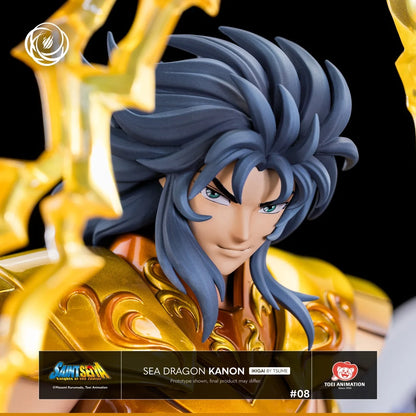 SAINT SEIYA - Sea Dragon Kanon -Statue Ikigai Résine 1/6 By Tsume 45cm - Toys Legacy Collection