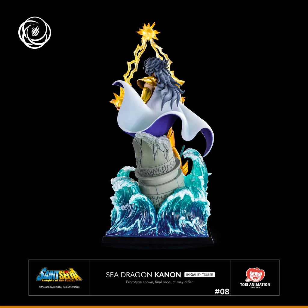 SAINT SEIYA - Sea Dragon Kanon -Statue Ikigai Résine 1/6 By Tsume 45cm - Toys Legacy Collection