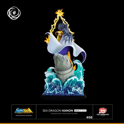 SAINT SEIYA - Sea Dragon Kanon -Statue Ikigai Résine 1/6 By Tsume 45cm - Toys Legacy Collection