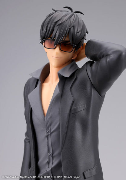 TRIGUN STAMPEDE - Nicholeas D.Wolfwood - Statuette Oshi Works 22cm