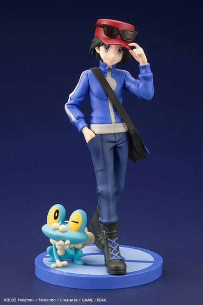 POKEMON - Kalem & Grenousse - Statuette ARTFXJ 1/8 20cm - Toys Legacy Collection