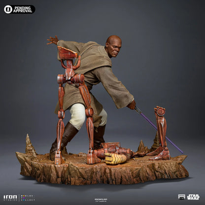 STAR WARS - Mace Windu - Statuette Art Scale 1/10 17.85cm