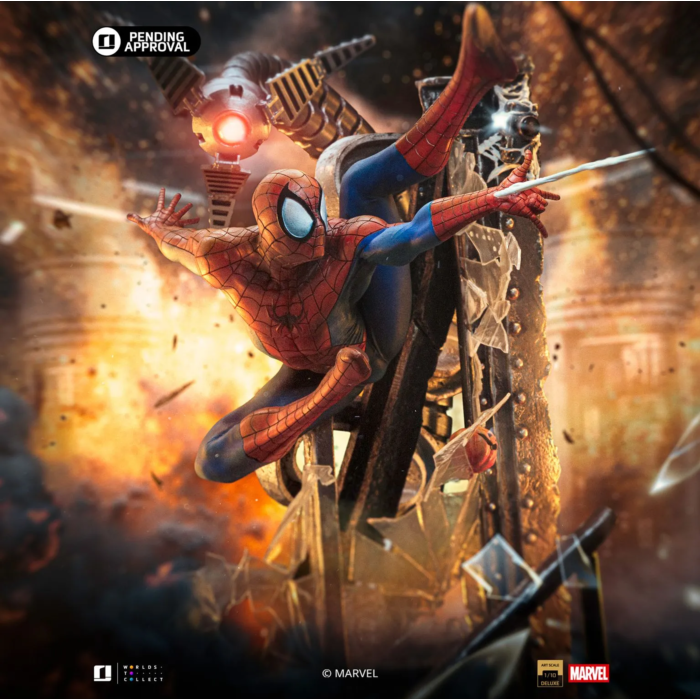 MARVEL - Spider-man "10ème Anniv." - Statuette Art Scale 1/10 28.9cm - Toys Legacy Collection
