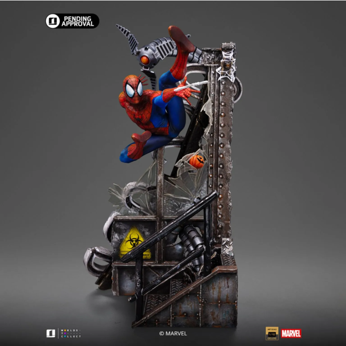 MARVEL - Spider-man "10ème Anniv." - Statuette Art Scale 1/10 28.9cm - Toys Legacy Collection