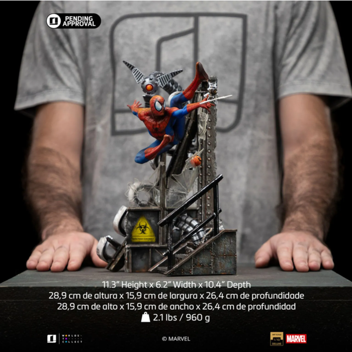 MARVEL - Spider-man "10ème Anniv." - Statuette Art Scale 1/10 28.9cm - Toys Legacy Collection