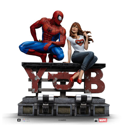 MARVEL - Spider-Man & MJ - Statuette Diorama 1/6 35cm - Toys Legacy Collection