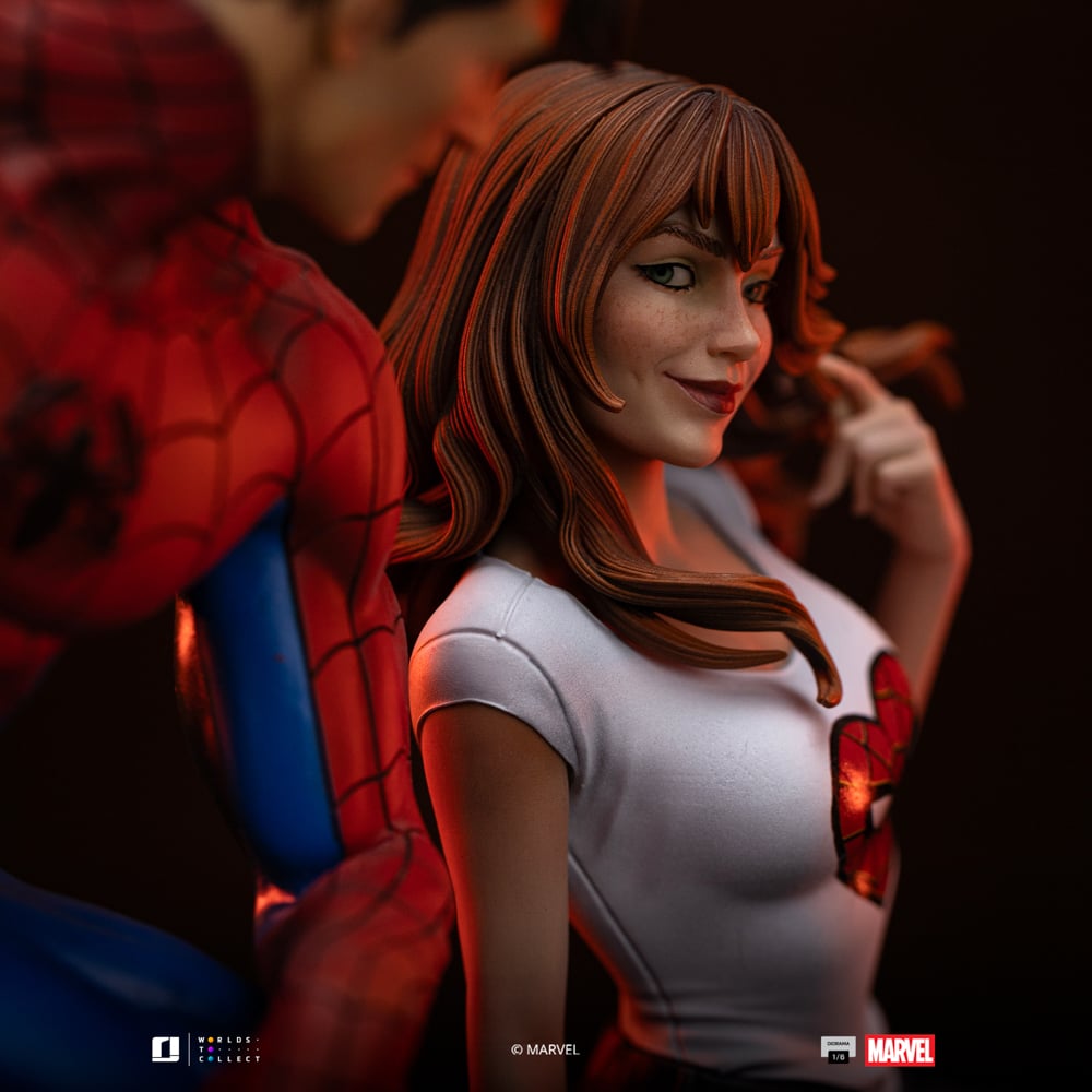 MARVEL - Spider-Man & MJ - Statuette Diorama 1/6 35cm - Toys Legacy Collection