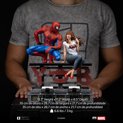 MARVEL - Spider-Man & MJ - Statuette Diorama 1/6 35cm - Toys Legacy Collection