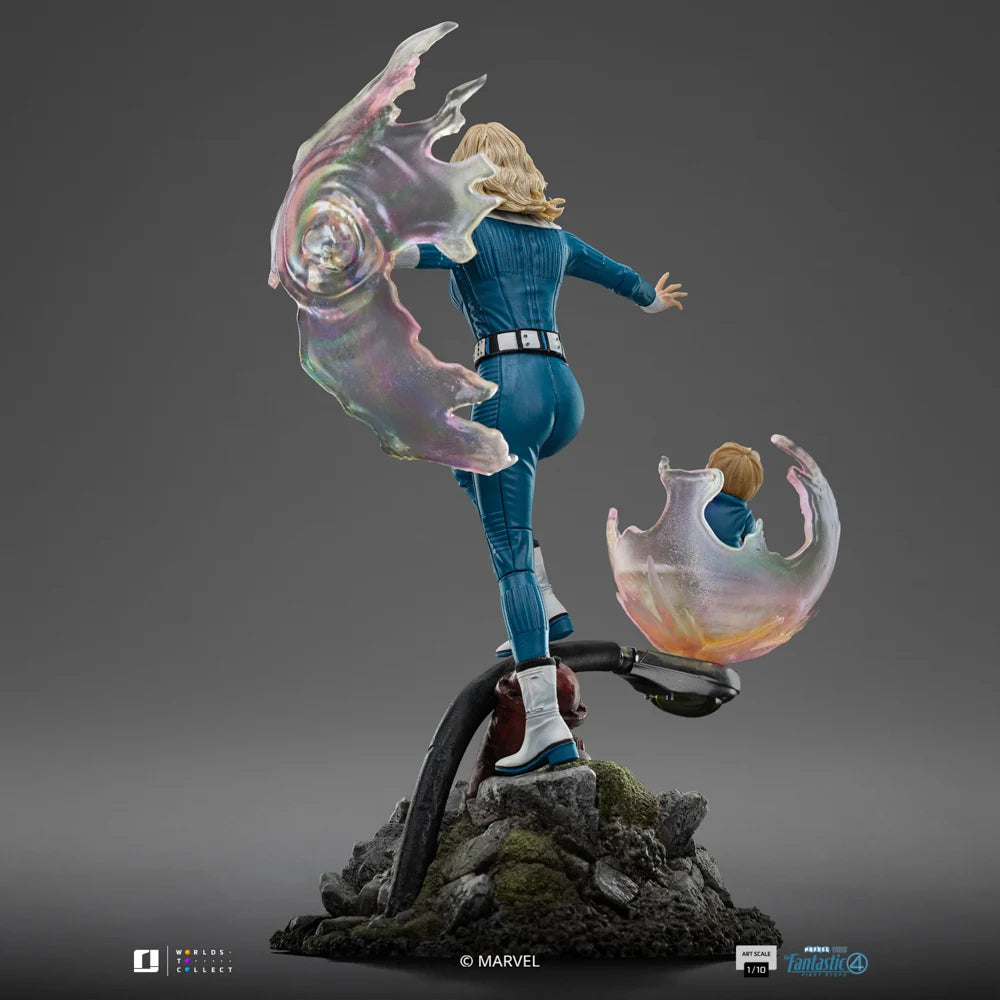 LES 4 FANTASTIQUES 2025 - Femme Invisible - Statue Art Scale 1/10 27cm - Toys Legacy Collection