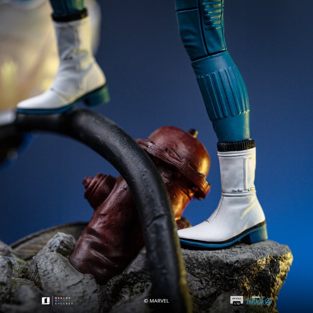 LES 4 FANTASTIQUES 2025 - Femme Invisible - Statue Art Scale 1/10 27cm - Toys Legacy Collection