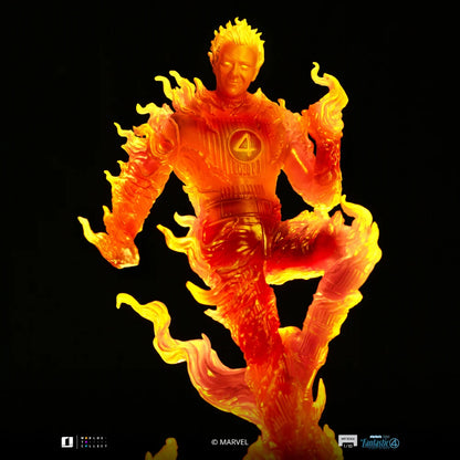 LES 4 FANTASTIQUES 2025 - Torche Humaine - Statue Art Scale 1/10 21cm