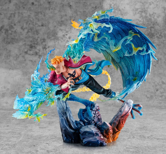 ONE PIECE - Marco the Phoenix - Statuette P.O.P MAS 32cm - Toys Legacy Collection