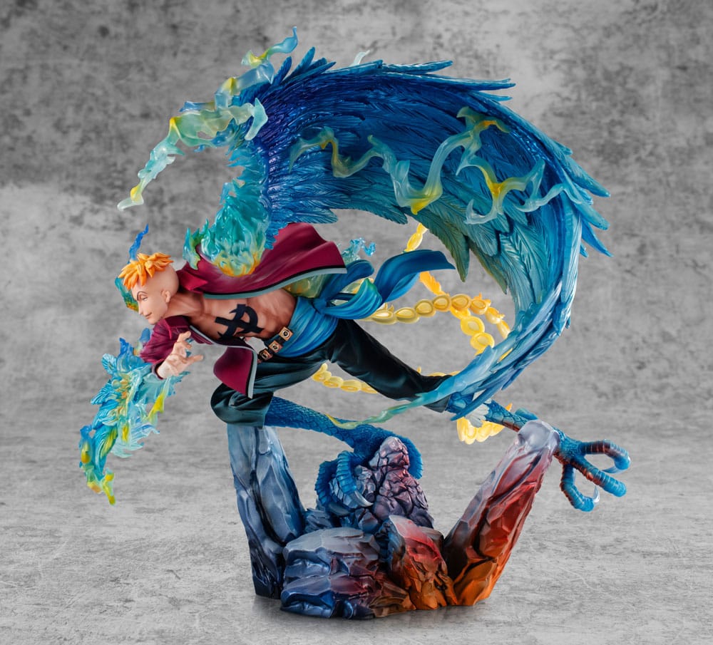 ONE PIECE - Marco the Phoenix - Statuette P.O.P MAS 32cm - Toys Legacy Collection