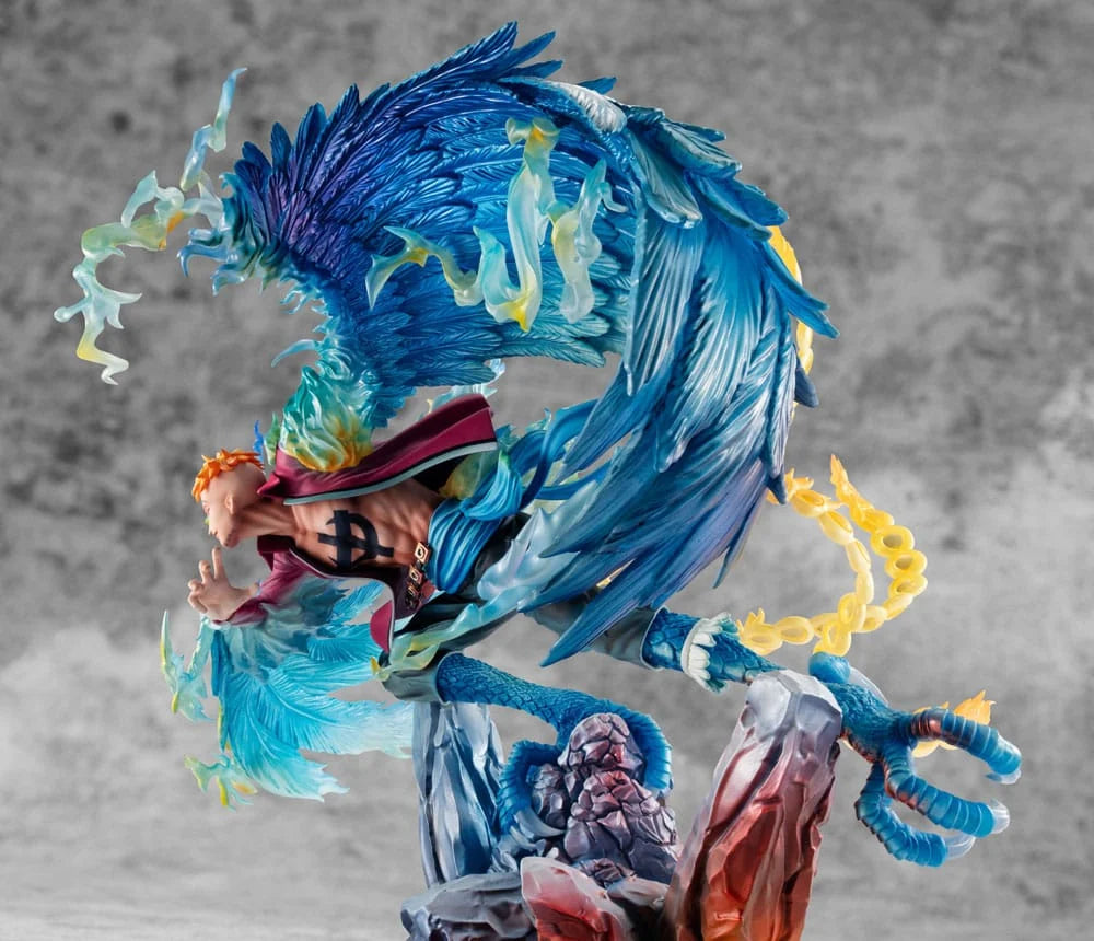 ONE PIECE - Marco the Phoenix - Statuette P.O.P MAS 32cm - Toys Legacy Collection