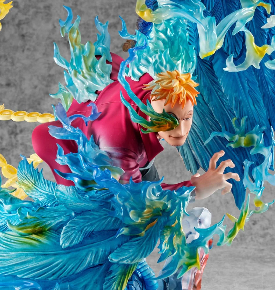 ONE PIECE - Marco the Phoenix - Statuette P.O.P MAS 32cm - Toys Legacy Collection