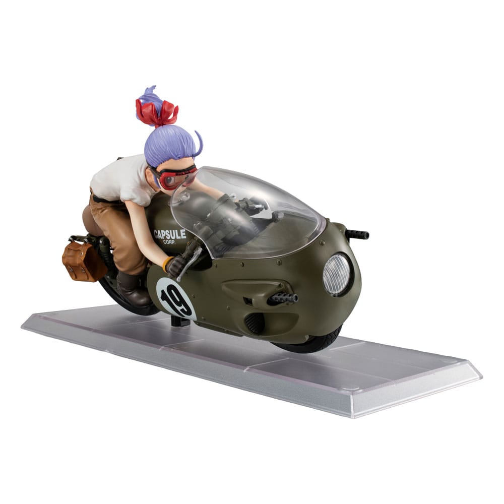 DRAGON BALL Z - Bulma - Statuette Desktop Real McCoy 17cm - Toys Legacy Collection