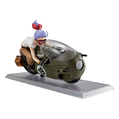 DRAGON BALL Z - Bulma - Statuette Desktop Real McCoy 17cm - Toys Legacy Collection