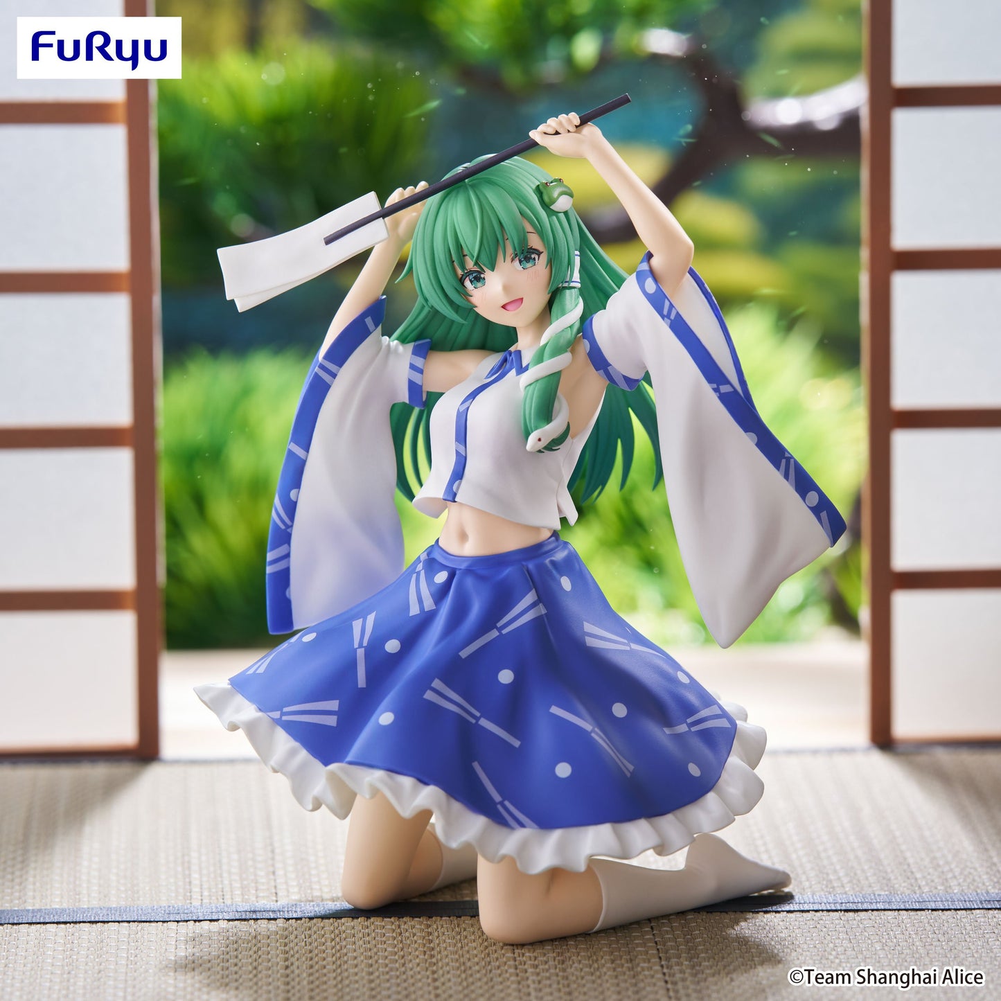 TOUHOU PROJECT - Sanae Kochiya - Statuette Noodle Stopper 13cm