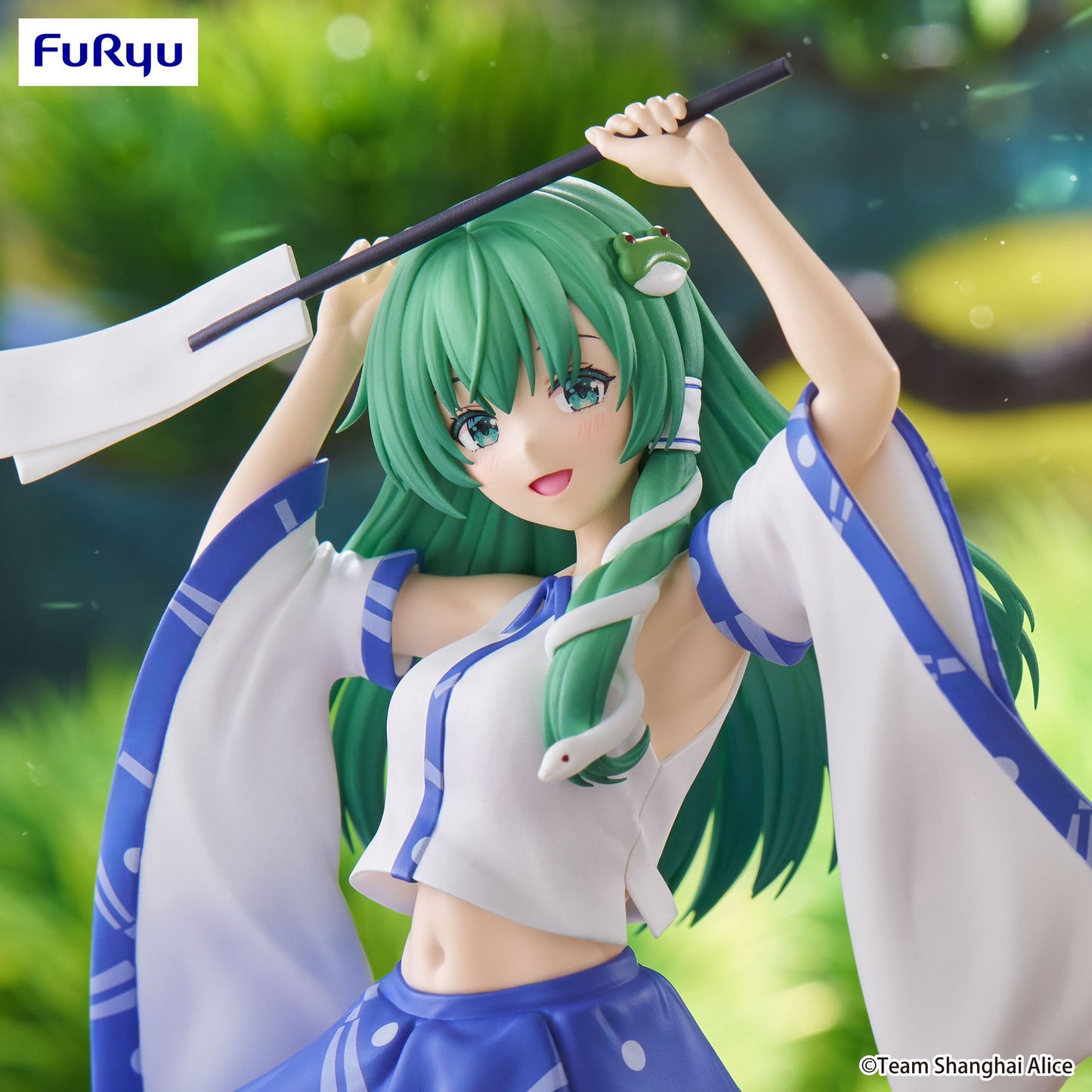 TOUHOU PROJECT - Sanae Kochiya - Statuette Noodle Stopper 13cm
