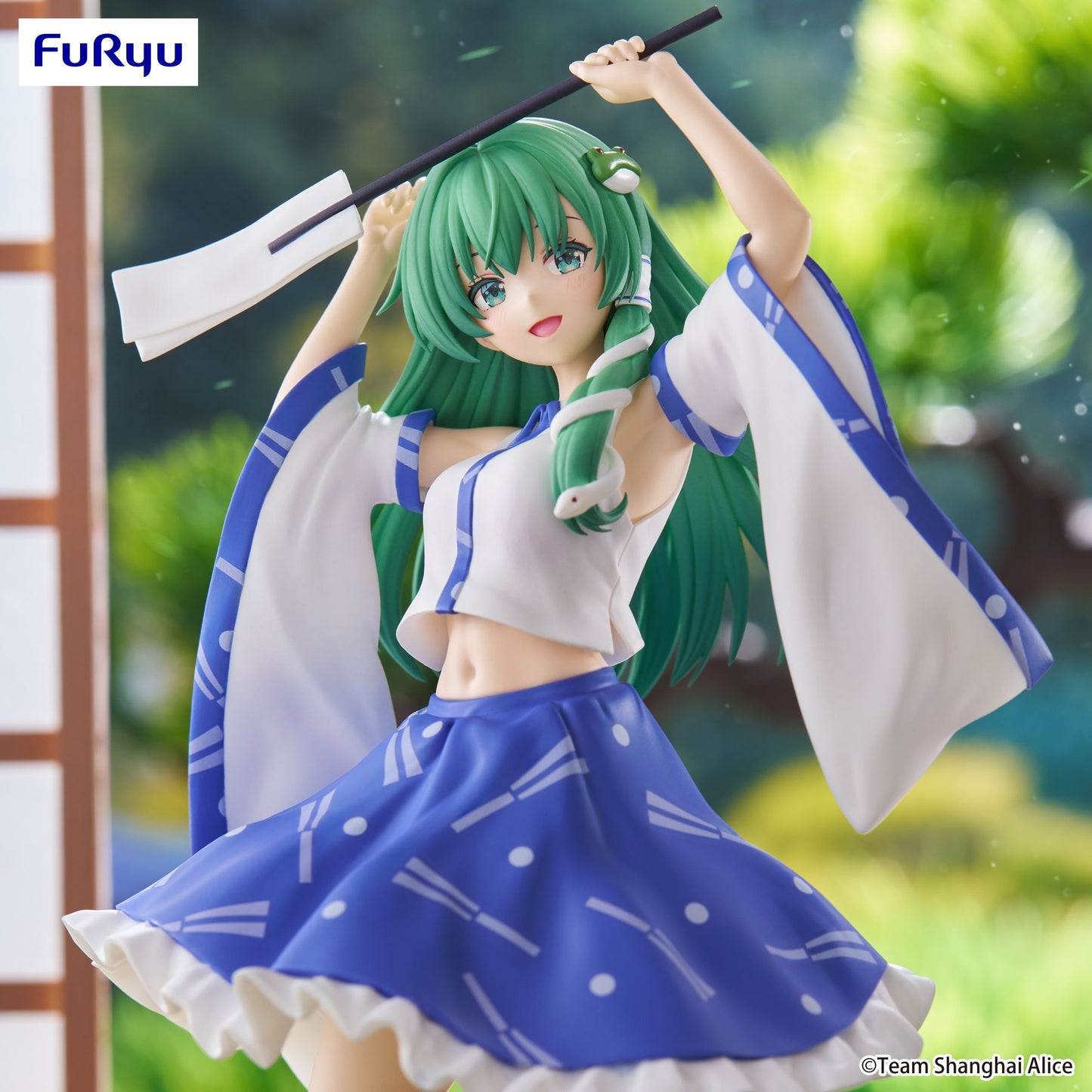 TOUHOU PROJECT - Sanae Kochiya - Statuette Noodle Stopper 13cm