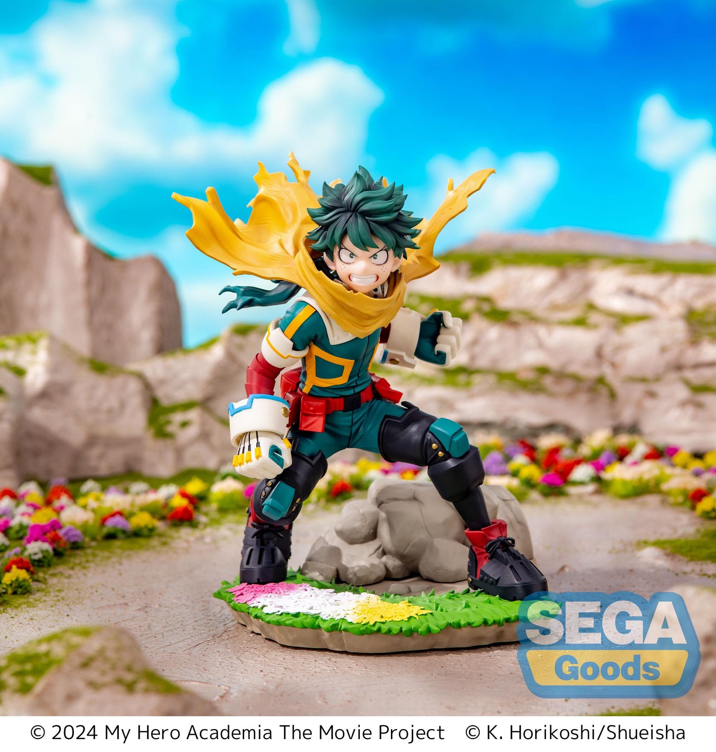MY HERO ACADEMIA - Izuku Midoriya - Figurine Xross Link 14cm - Toys Legacy Collection