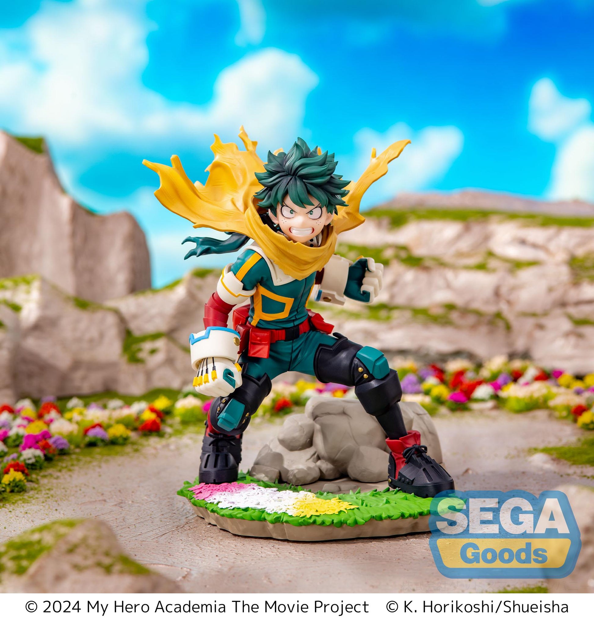 MY HERO ACADEMIA - Izuku Midoriya - Figurine Xross Link 14cm - Toys Legacy Collection