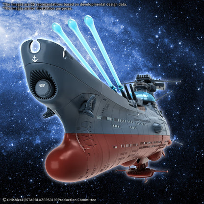 YAMATO - 1/1000 Experimental Ship BBY-03 Ginga - Model Kit