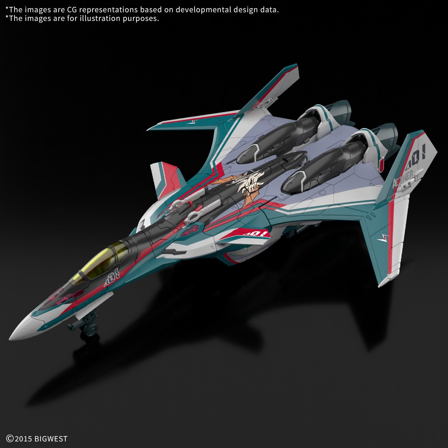 MACROSS - HG 1/100 VF-31S Siegfried (Arad Moders Use) - Model Kit - Toys Legacy Collection