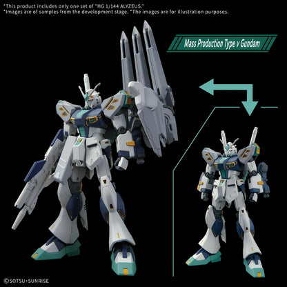 GUNDAM Hathaway Sorcery of Nymph Circe - 1/144 HGUC Alyzeus - Toys Legacy Collection