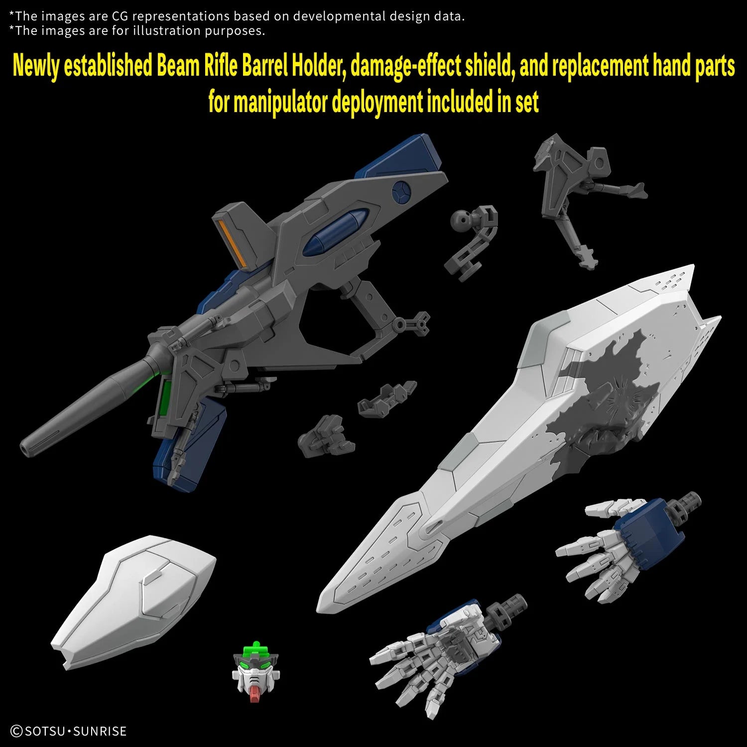 GUNDAM Hathaway Sorcery of Nymph Circe - 1/144 HG RX-105 - Toys Legacy Collection