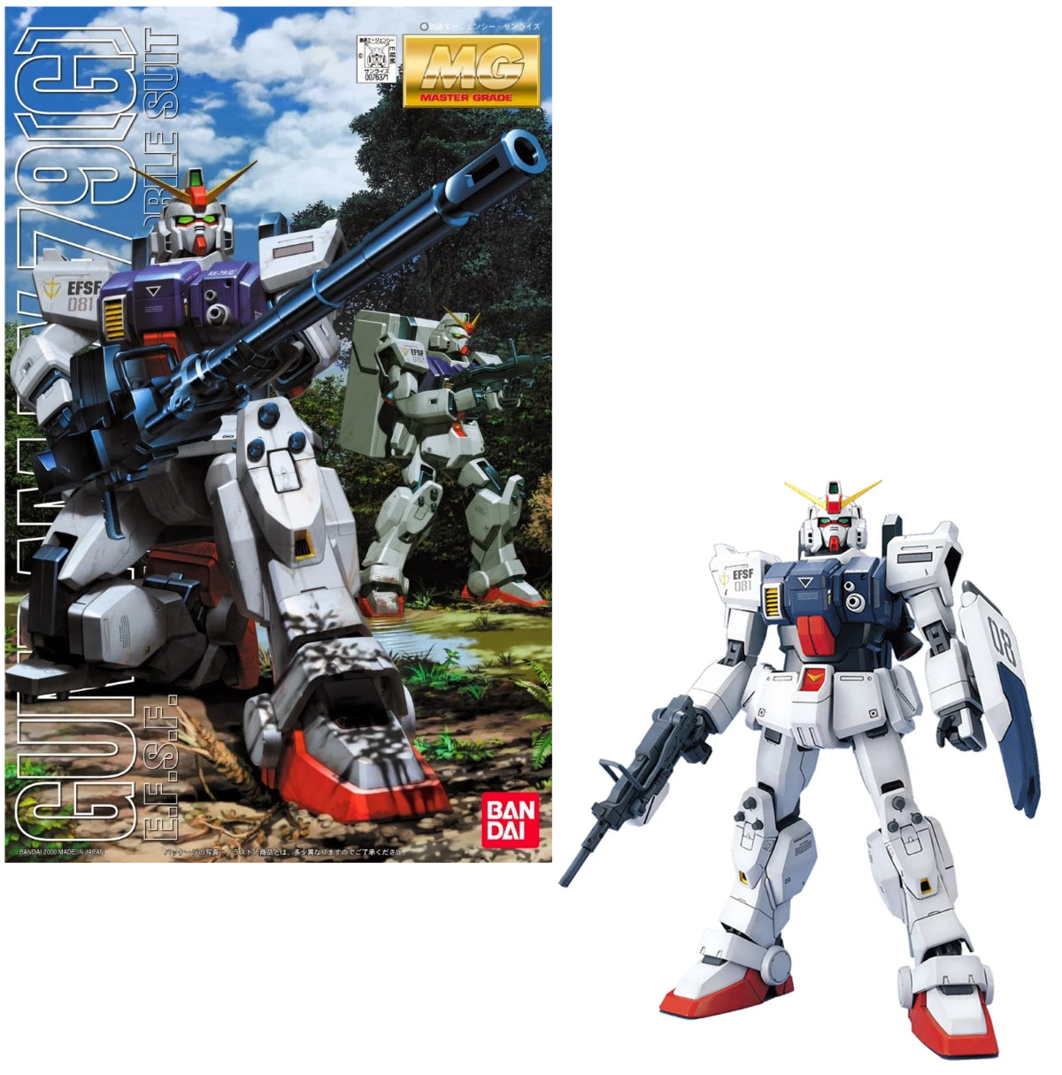 GUNDAM - MG 1/100 Gundam RX-79(G) - Model Kit - Toys Legacy Collection