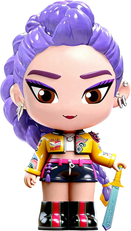 K-POP DEMON HUNTERS - Rumi - Tirelire - Toys Legacy Collection