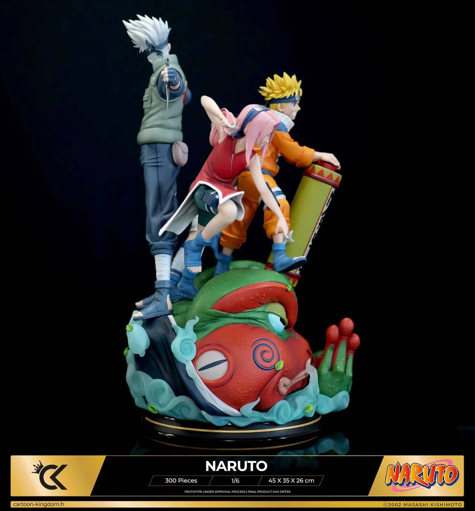 NARUTO - Naruto Team - Statue Resin 1/6 45cm - Toys Legacy Collection