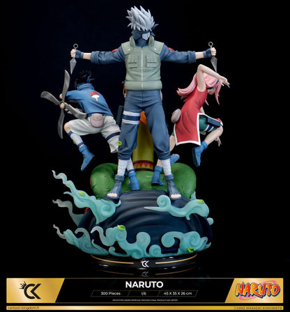 NARUTO - Naruto Team - Statue Resin 1/6 45cm - Toys Legacy Collection