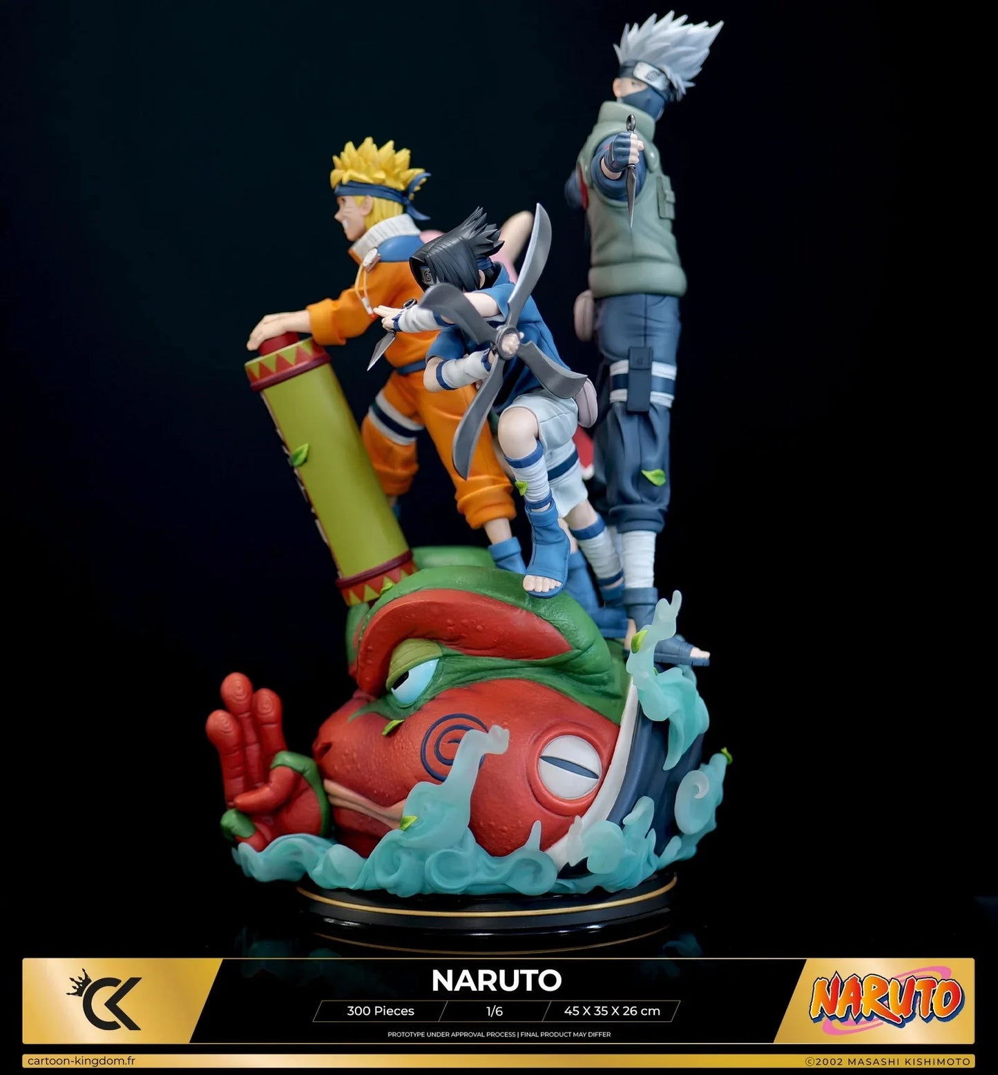 NARUTO - Naruto Team - Statue Resin 1/6 45cm - Toys Legacy Collection