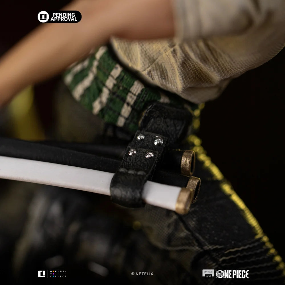 ONE PIECE LIVE ACTION - Zoro - Statuette Art Scale 1/10 19.2cm - Toys Legacy Collection