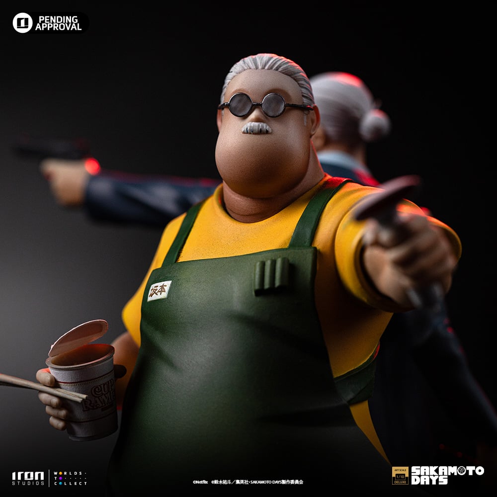 SAKAMOTO DAYS - Taro Sakamoto - Statuette Deluxe Art Scale 1/10 20.3cm - Toys Legacy Collection