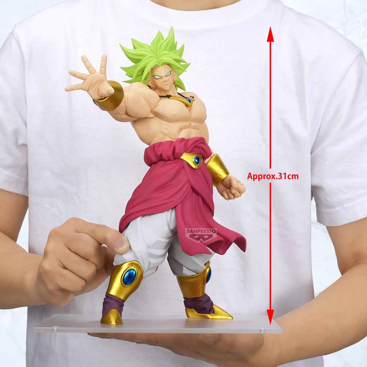 DRAGON BALL Z - Broly - Figurine Grandista 31cm - Toys Legacy Collection
