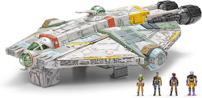 STAR WARS- Feature Vehicle (9" Vehicle & Figure) - The Ghost (Rebels) / Réédition - Toys Legacy Collection