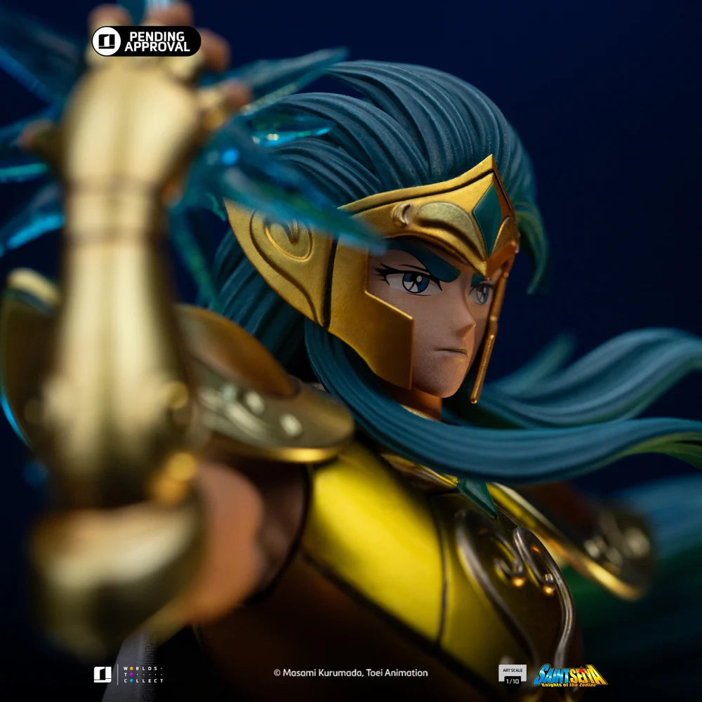 SAINT SEIYA - Aquarius Camus - Statuette Art Scale 1/10 25cm - Toys Legacy Collection