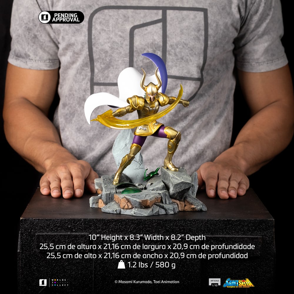 SAINT SEIYA - Capricorn Shura - Statuette Art Scale 1/10 25.5cm - Toys Legacy Collection