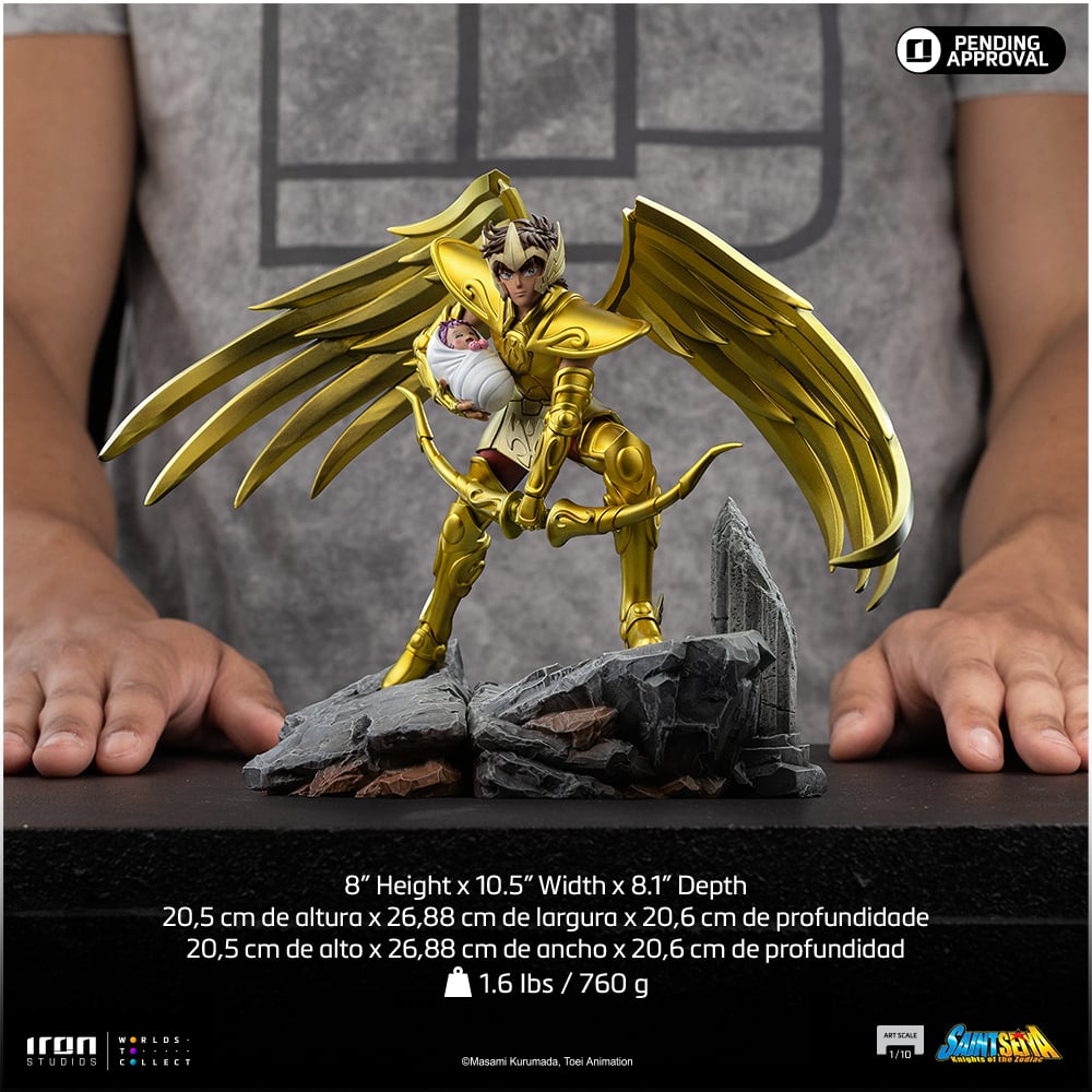 SAINT SEIYA - Sagittarius Aiolos - Statuette Art Scale 1/10 20.5cm - Toys Legacy Collection