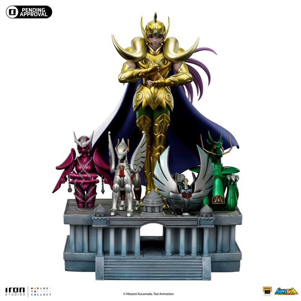 SAINT SEIYA - Aries Mu - Statuette Deluxe Art Scale 1/10 - Toys Legacy Collection