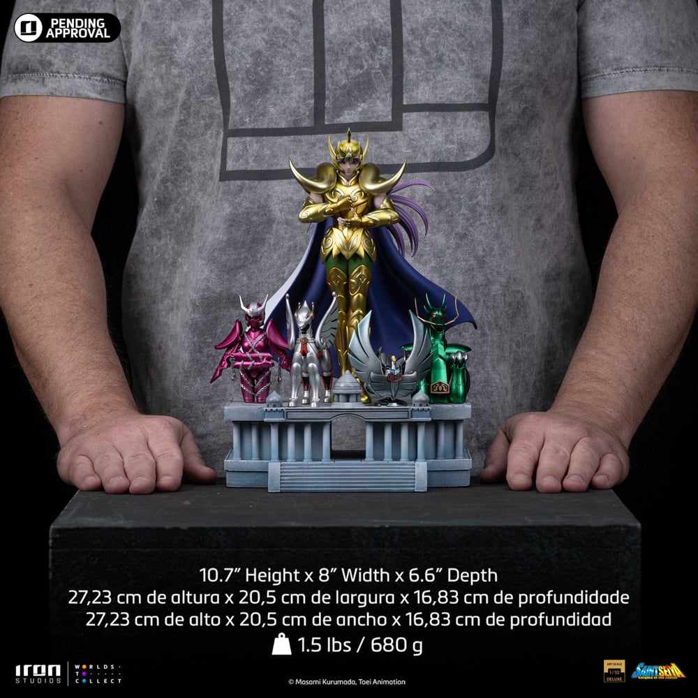 SAINT SEIYA - Aries Mu - Statuette Deluxe Art Scale 1/10 - Toys Legacy Collection